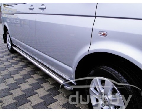 Защита порогов - площадка для Caravelle T6 (д.б.).